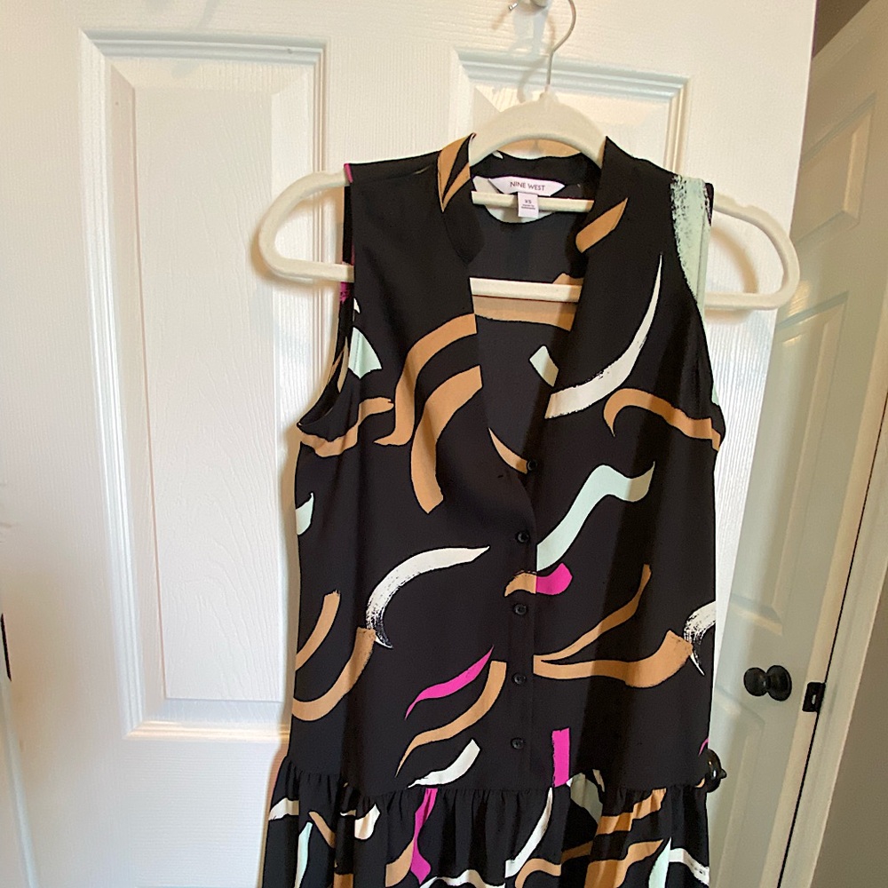 Nine West casual dress size XS with drop waist
